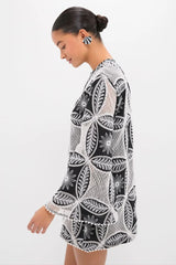 Black Plain Gia Mini Dress