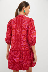 Red Olivia Mini Dress
