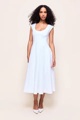 Leila Cotton Poplin Dress
