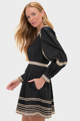 Noir Fiora Mini Dress