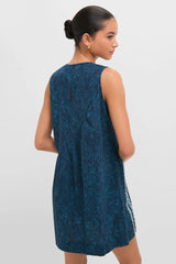 Indigo Mariner's Knot Clements Dress