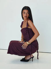 Lanai Maxi Dress Plum
