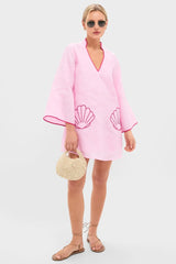 Pink Seashell Oceana Mini Dress