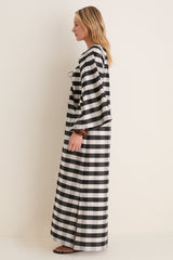 Midnight Check Claudine Dress