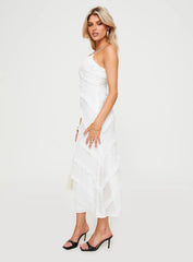 Lars Maxi Dress White
