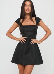 Mariza Mini Dress Black