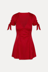Ella Satin Mini Dress - Heartstrings