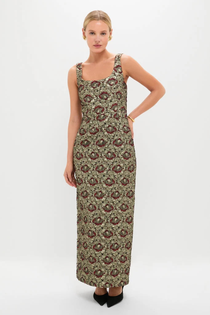 Ruby Multi Ravenna Midi Dress