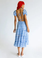 Danny Midi Dress Blue